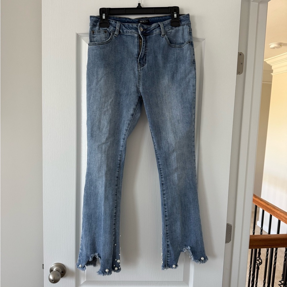 Women’s Pearl Blue Jeans